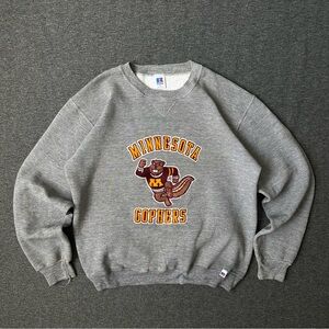 Gray Minnesota Gophers Sweater